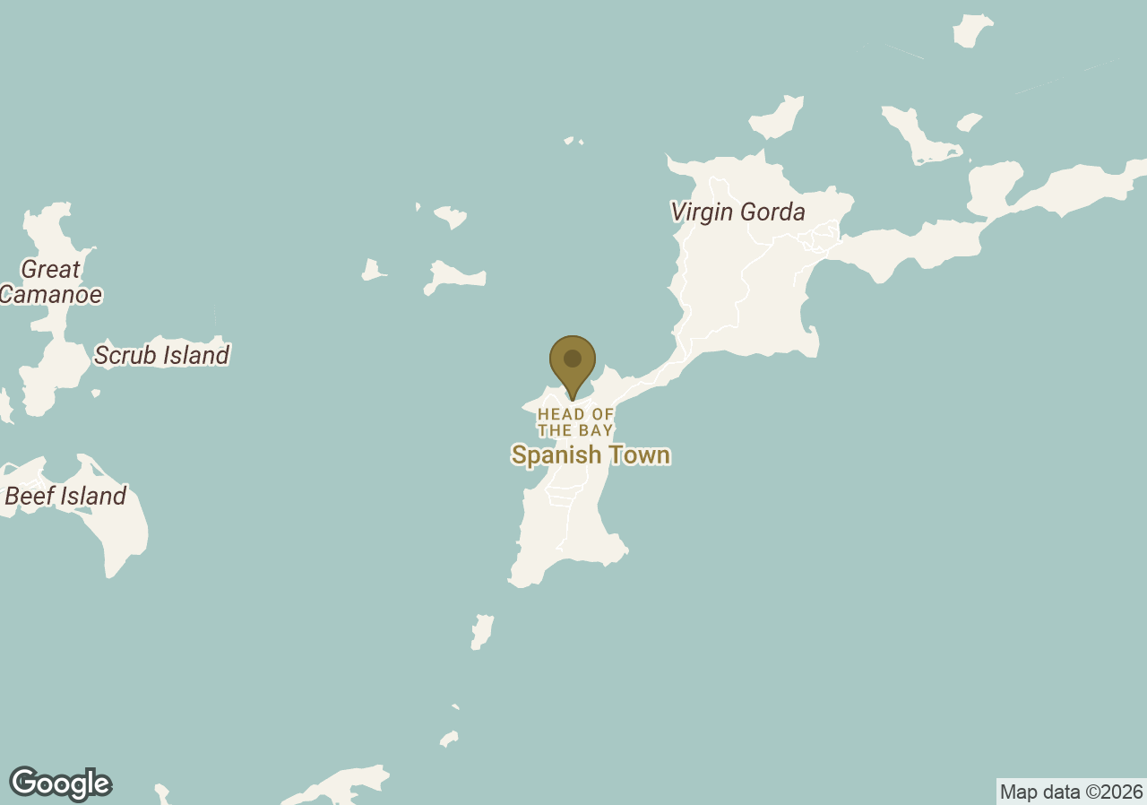 Map of Rosewood Little Dix Bay