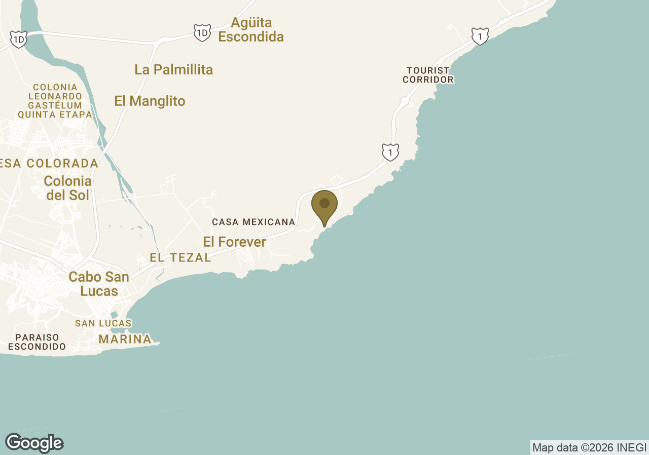 Map of Four Seasons Resort Cabo San Lucas at Cabo Del Sol