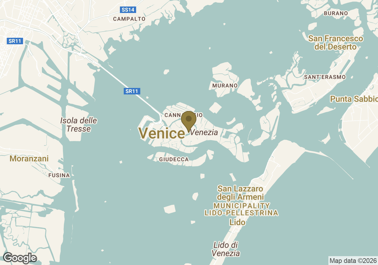 Map of Aman Venice