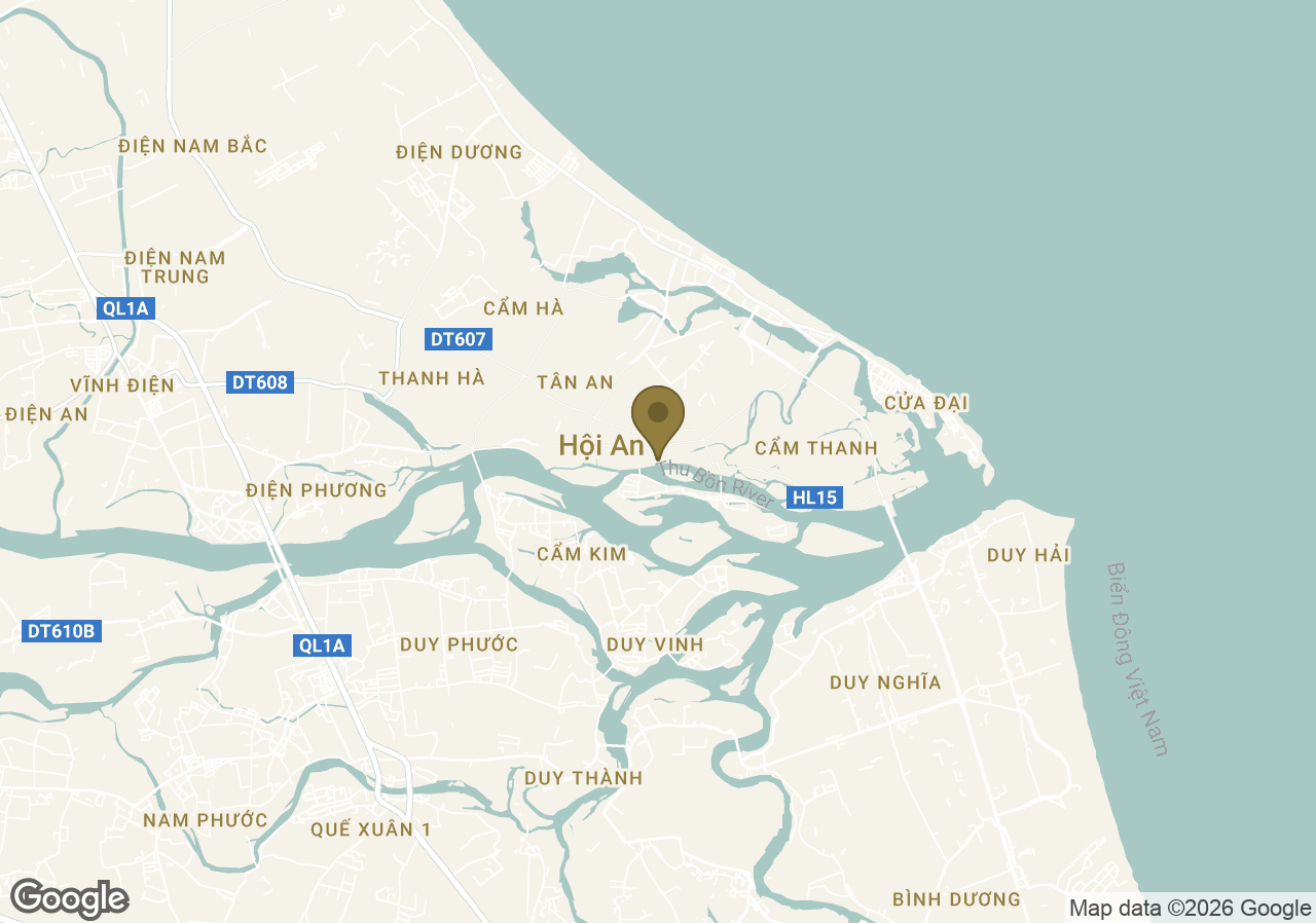 Map of Anantara Hoi An Resort