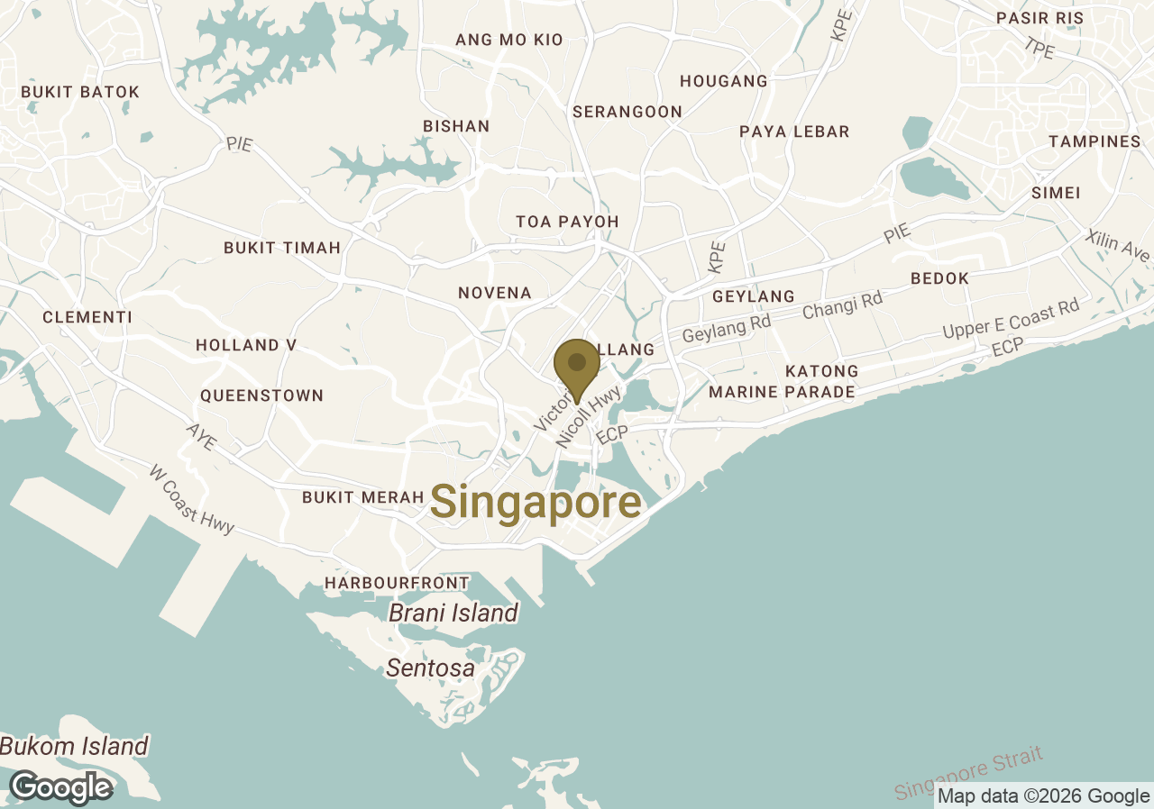 Map of Andaz Singapore