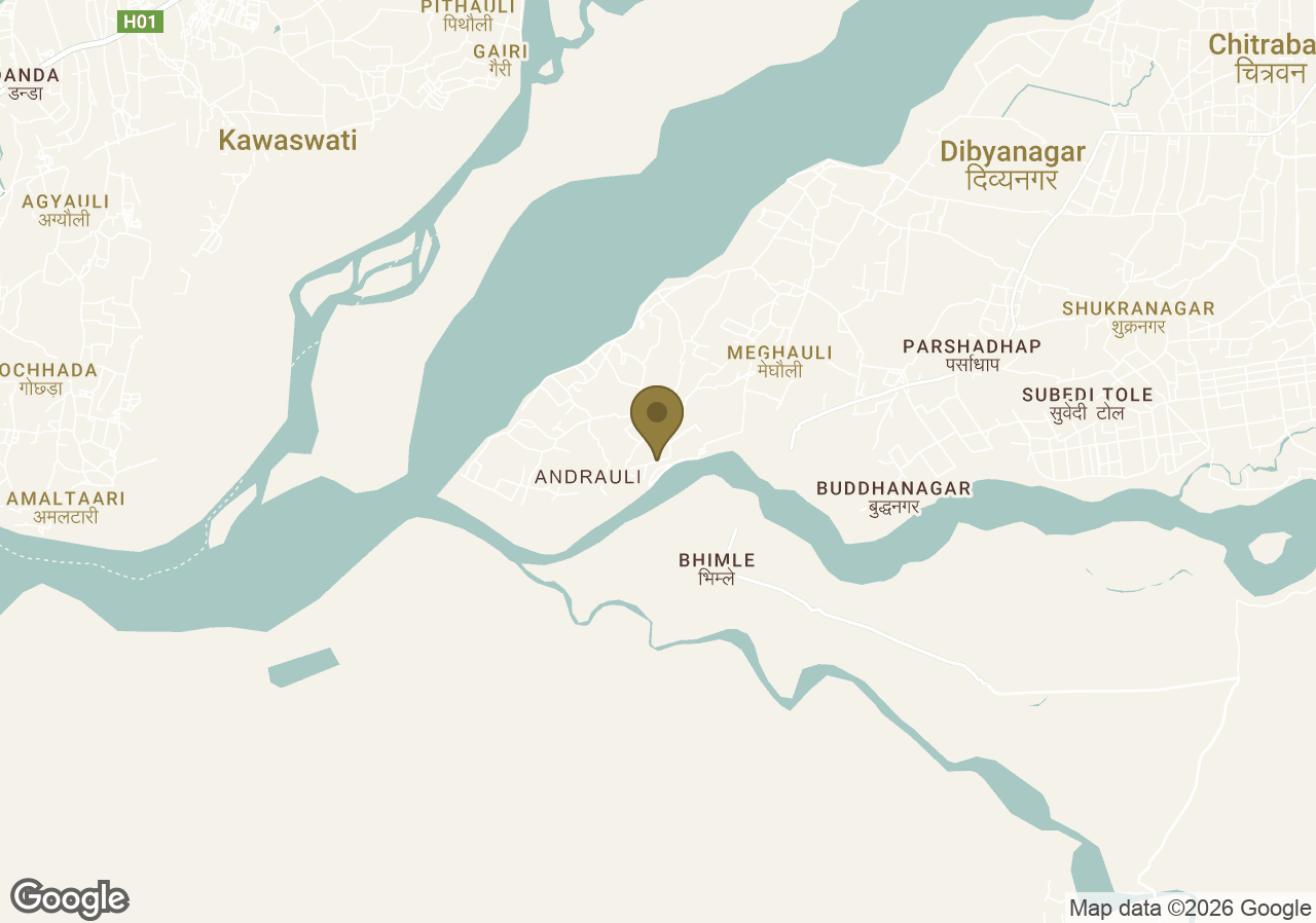 Map of Barahi Jungle Lodge