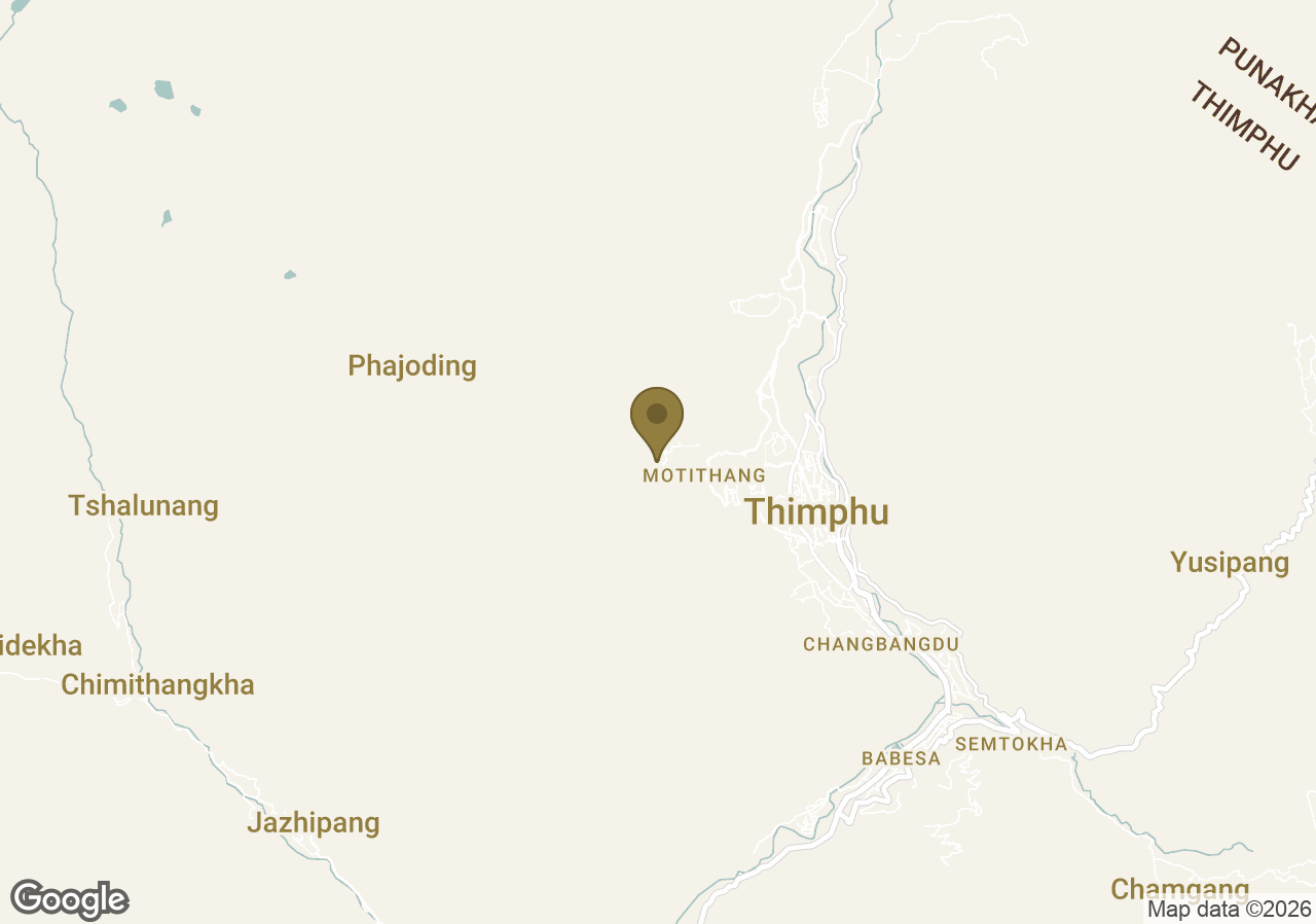 Map of Amankora Thimphu