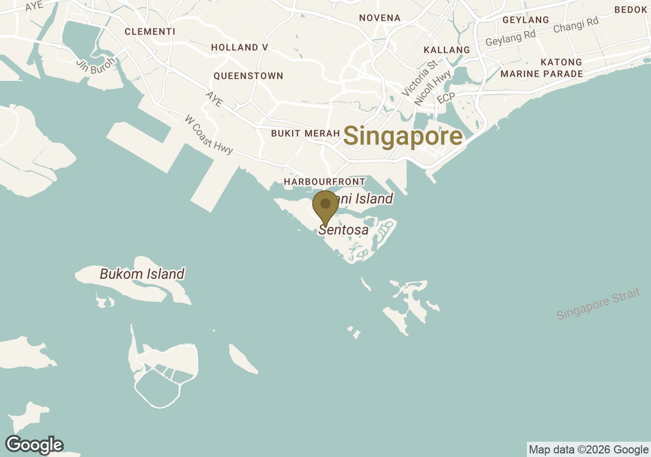 Map of Capella Singapore