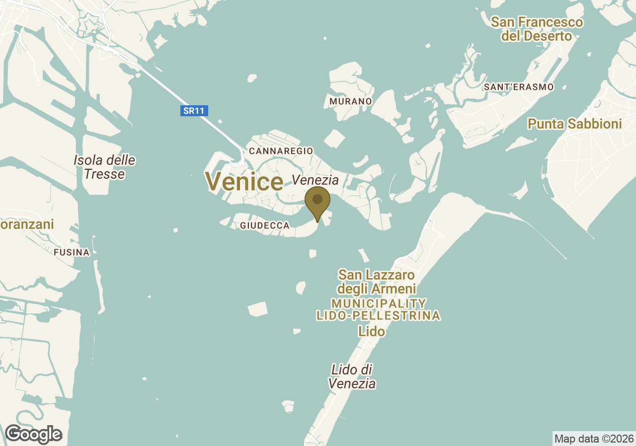 Map of Cipriani, A Belmond Hotel, Venice