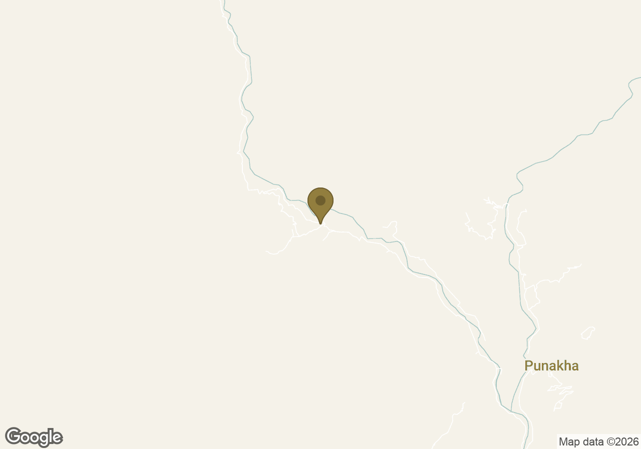 Map of COMO Uma Punakha