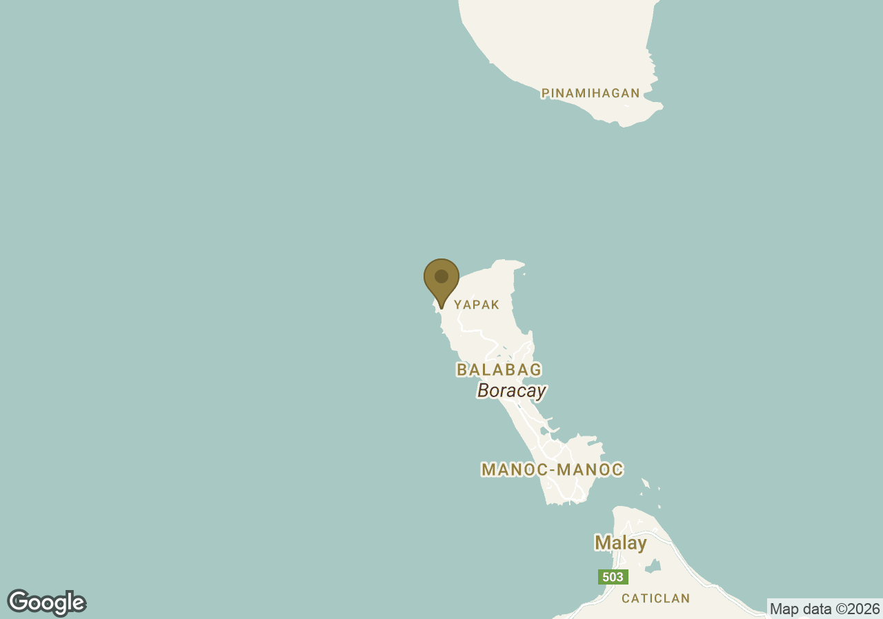 Map of Shangri-La’s Boracay Resort & Spa