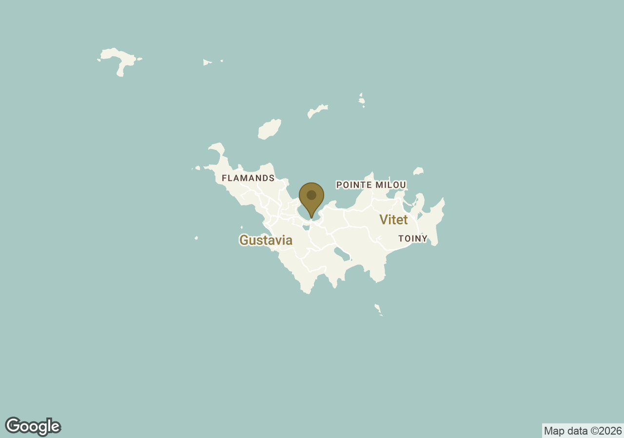 Map of Eden Rock – St Barths