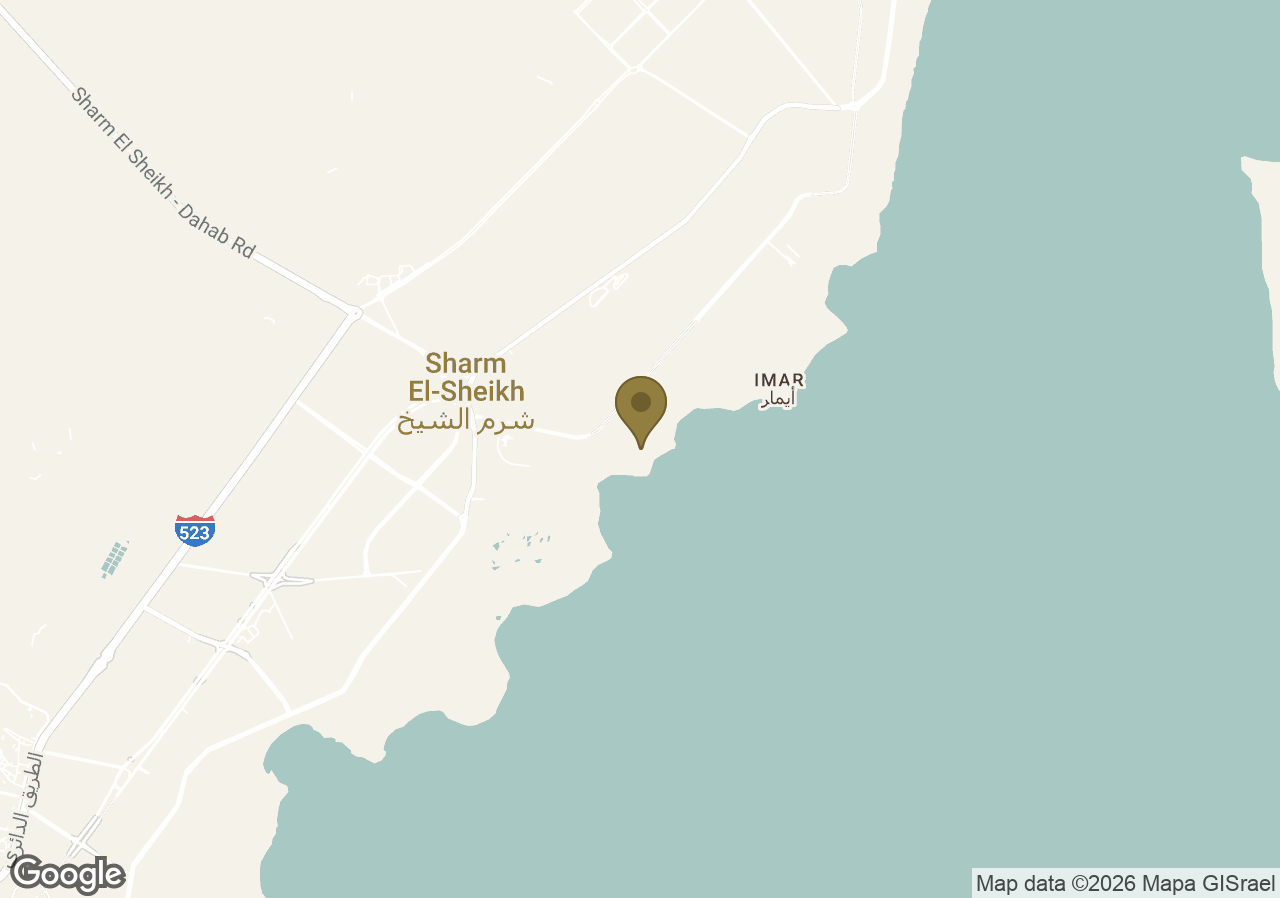 Map of Four Seasons Resort Sharm El Sheikh