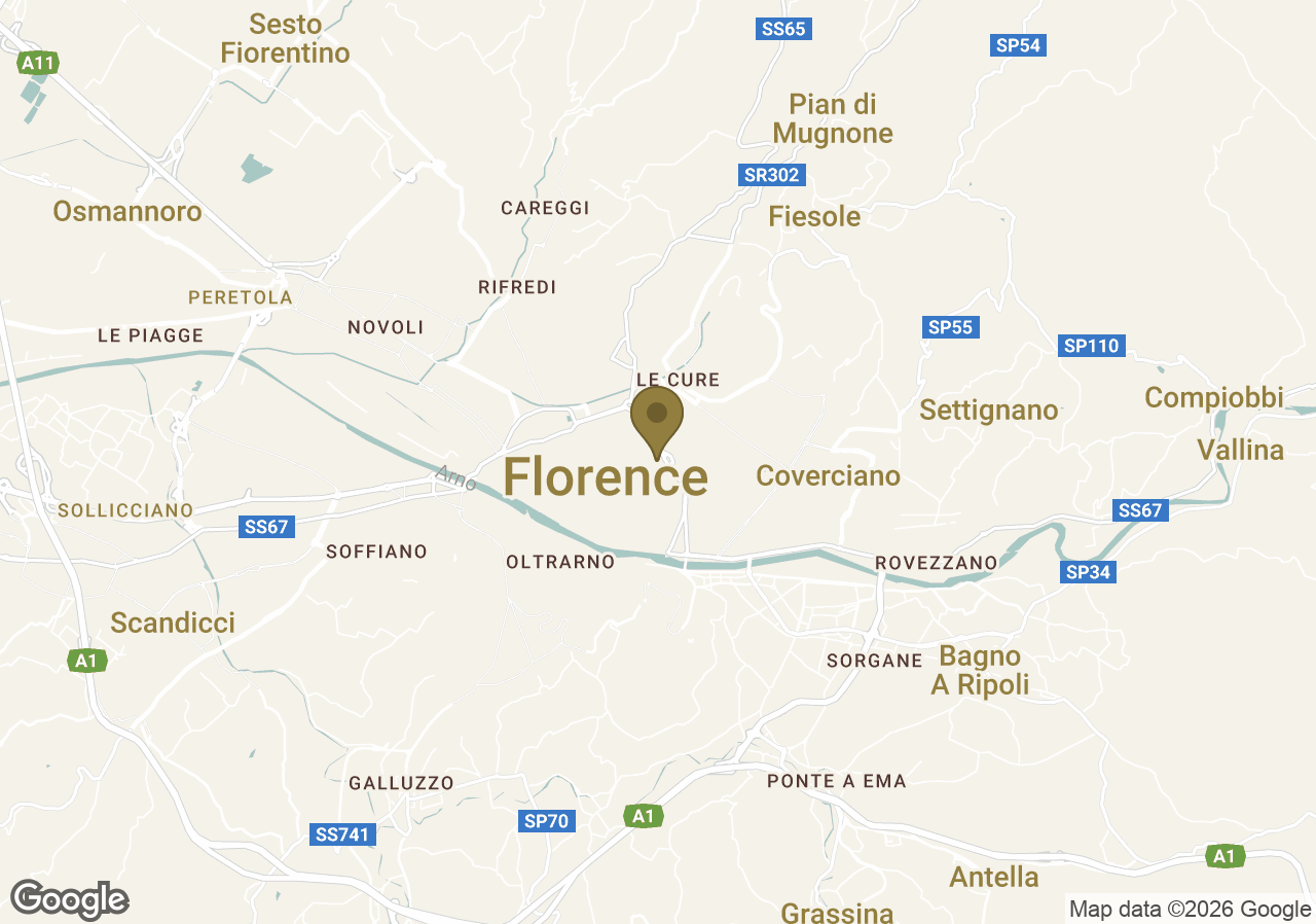 Map of Four Seasons Hotel Firenze