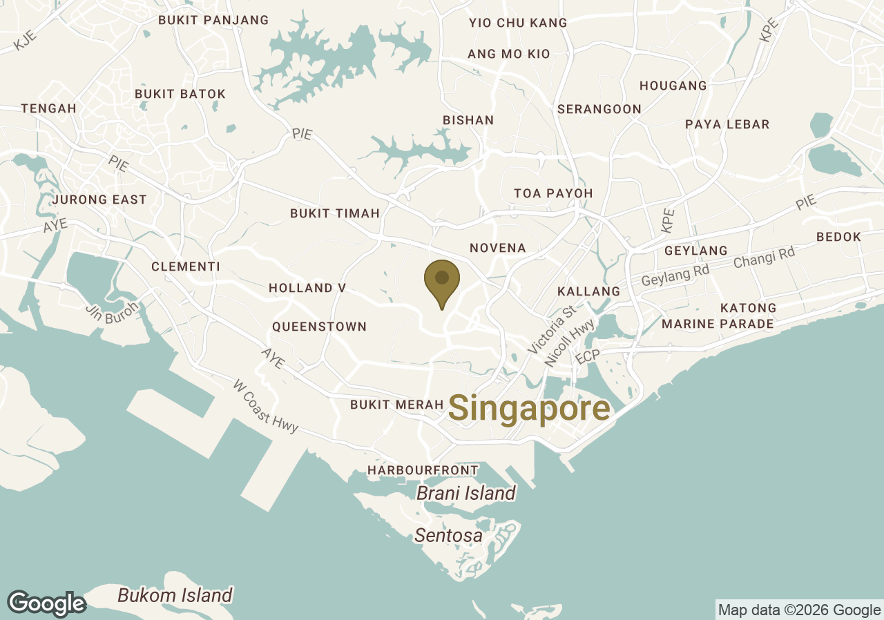Map of Four Seasons Hotel Singapore
