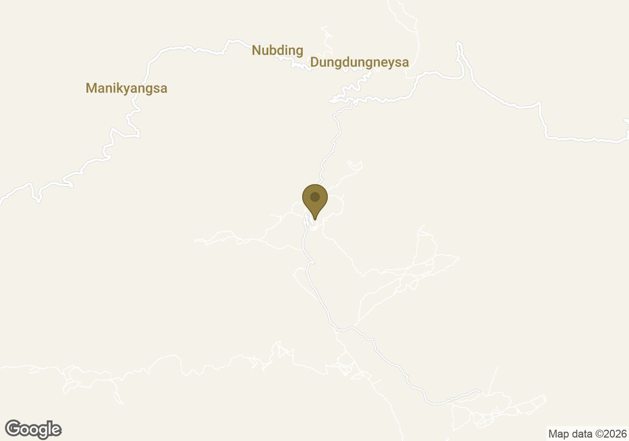 Map of Gangtey Lodge
