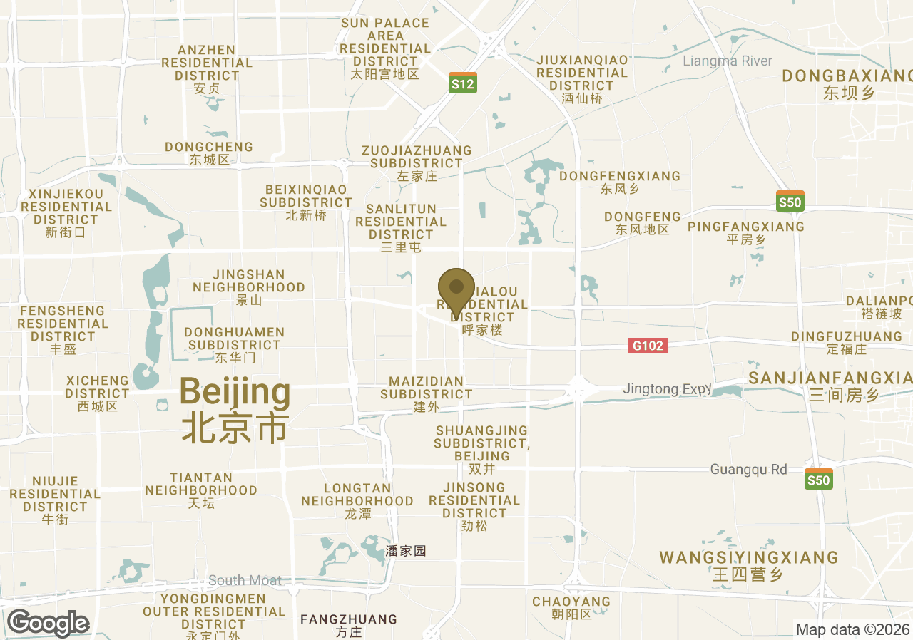 Map of Rosewood Beijing