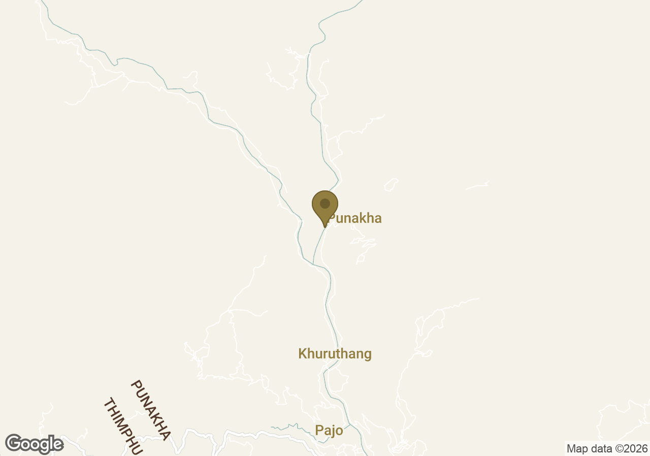 Map of Amankora Punakha