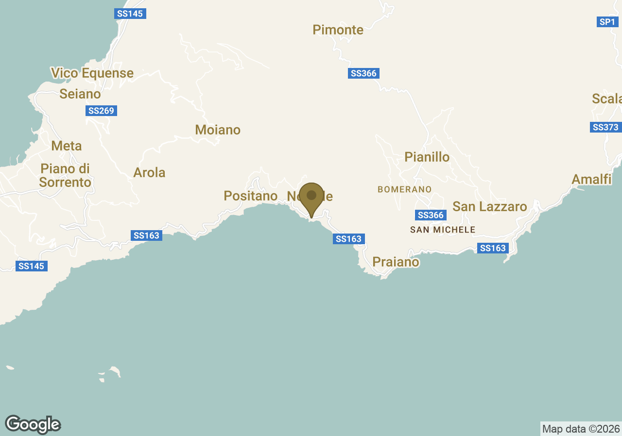 Map of Il San Pietro di Positano