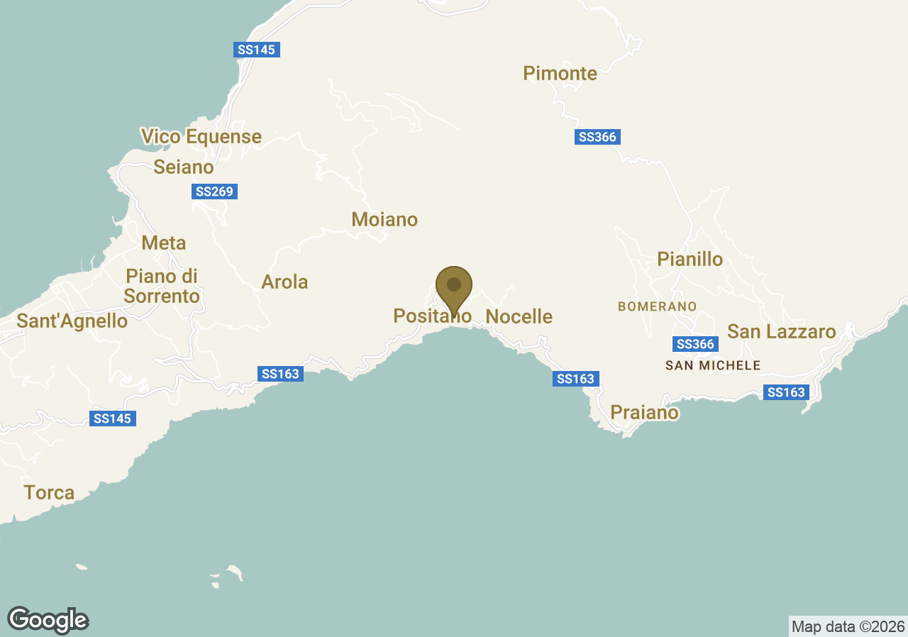 Map of Le Sirenuse