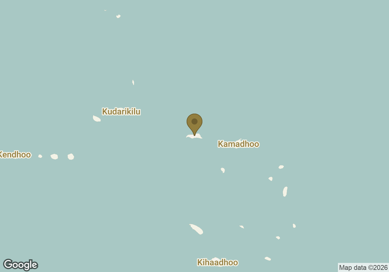 Map of Four Seasons Resort Maldives at Landaa Giraavaru
