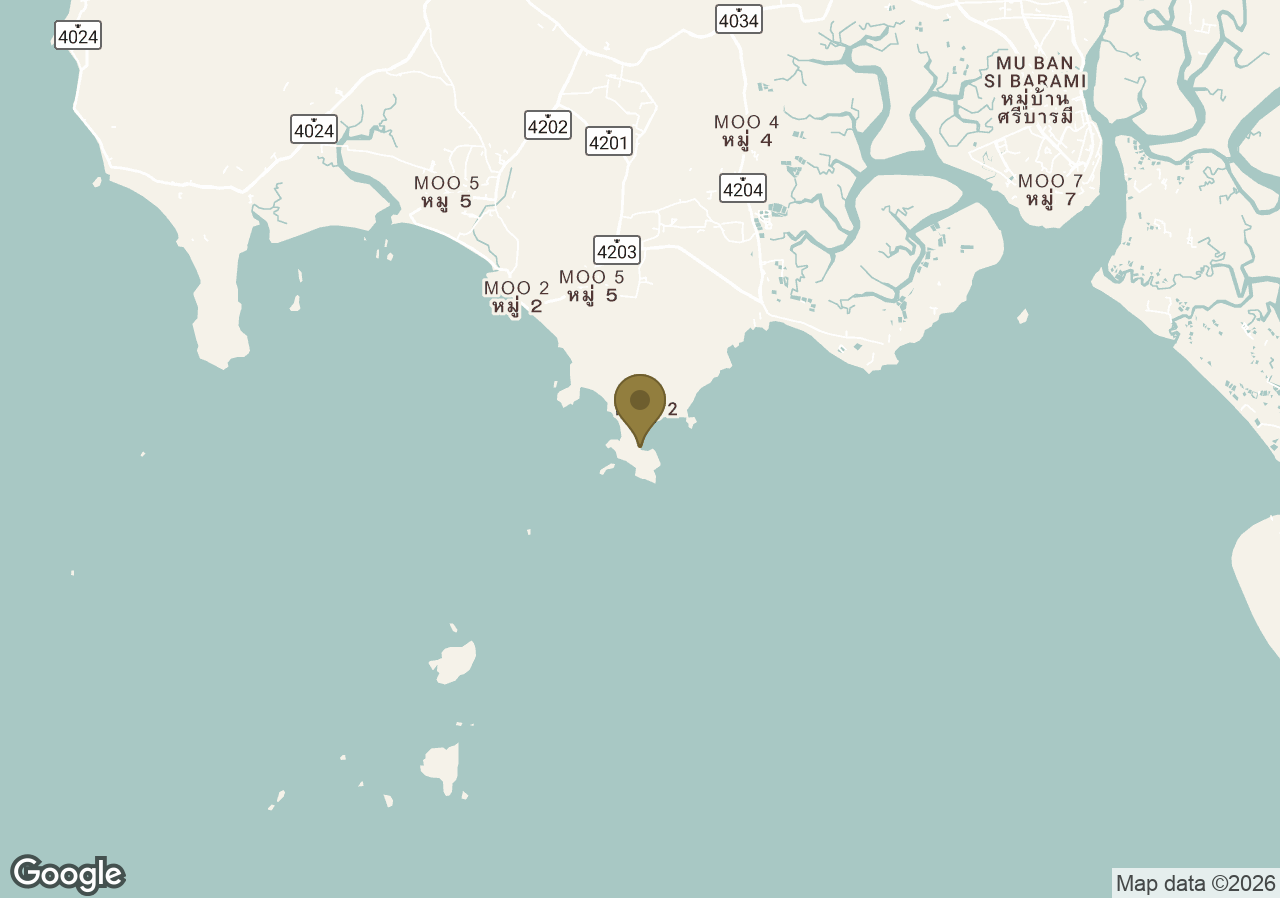 Map of Rayavadee
