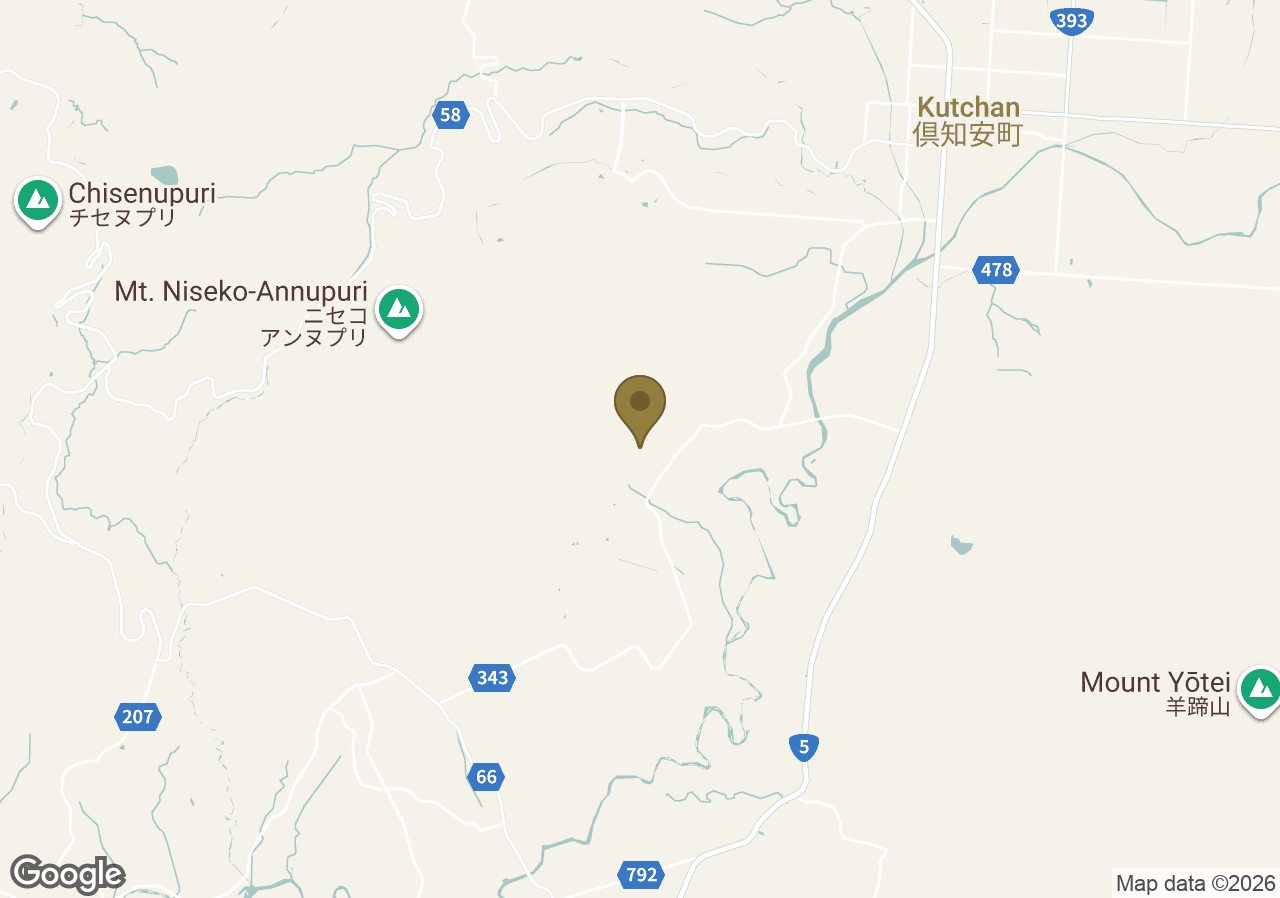 Map of Sansui Niseko