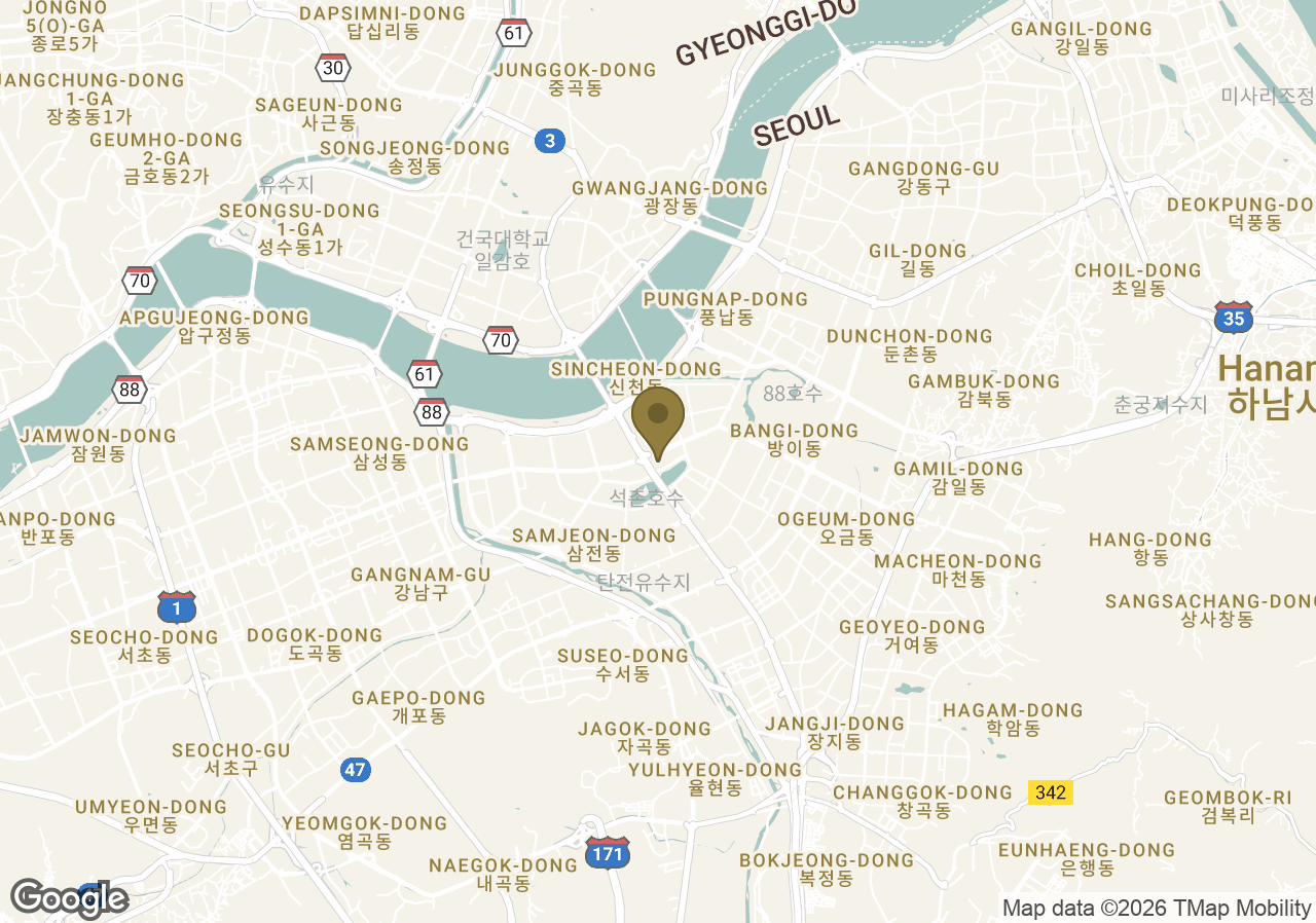 Map of Signiel Seoul