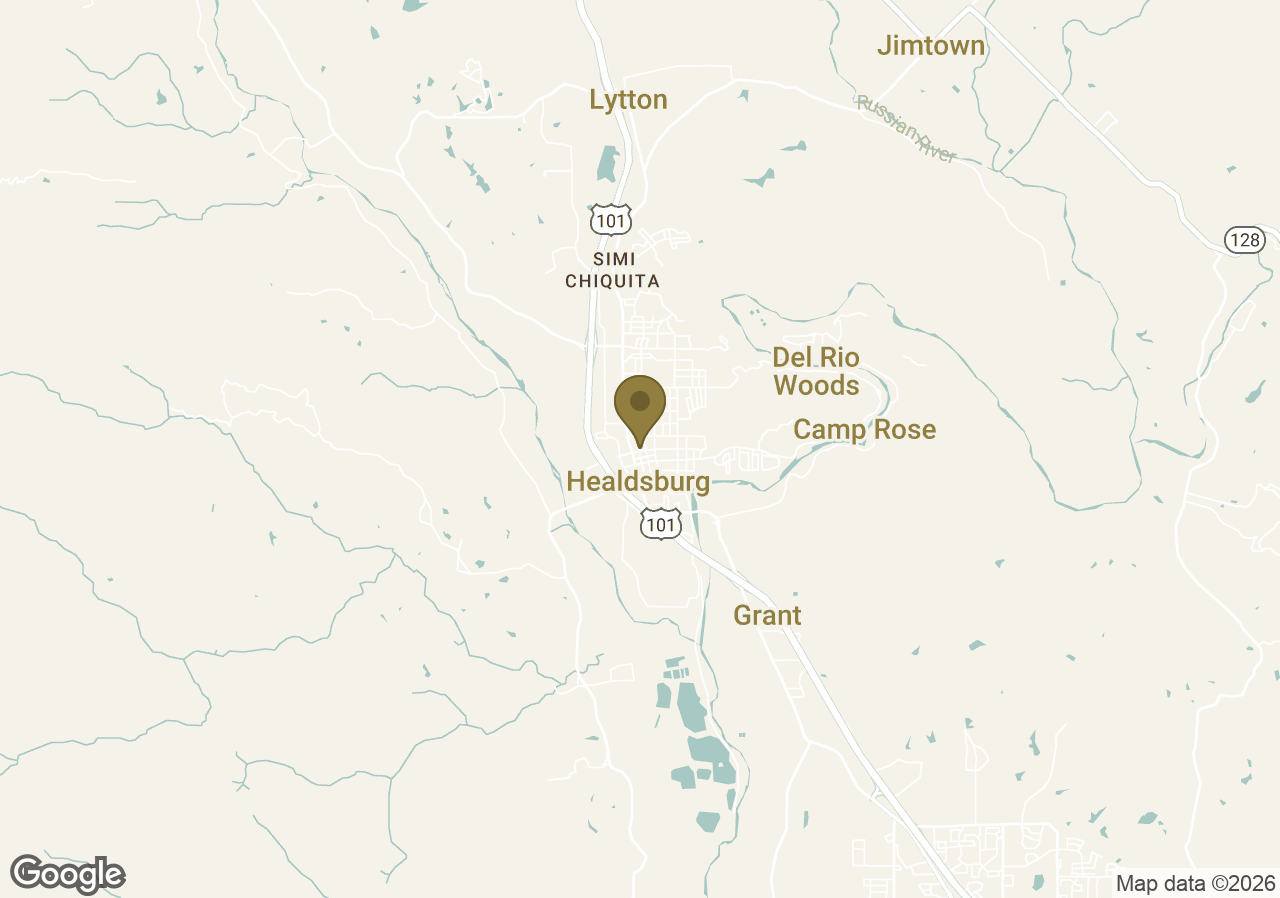 Map of SingleThread Inn