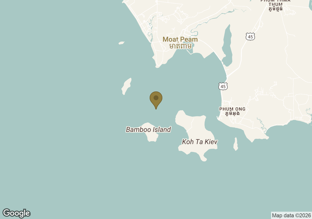 Map of Six Senses Krabey Island