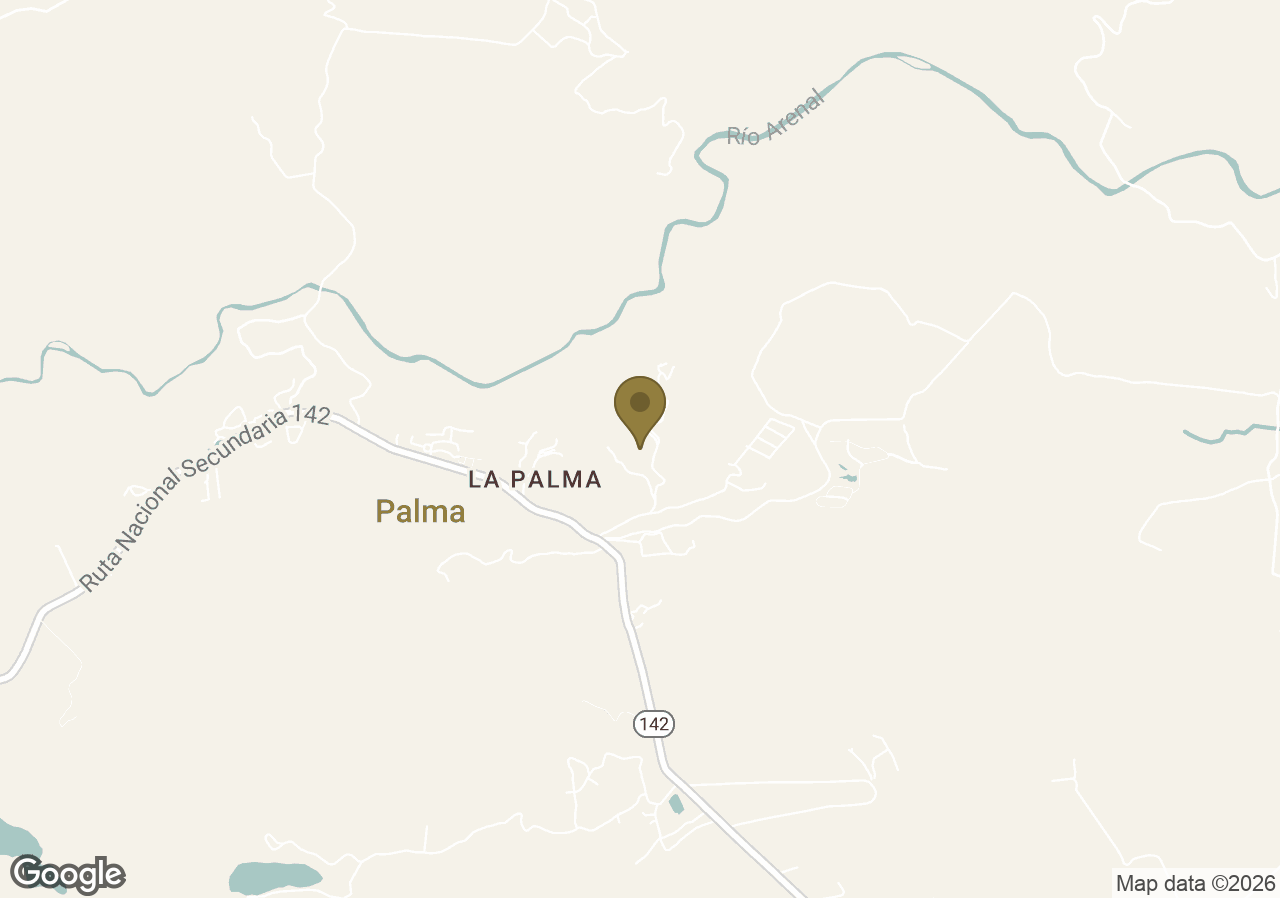 Map of Nayara Springs