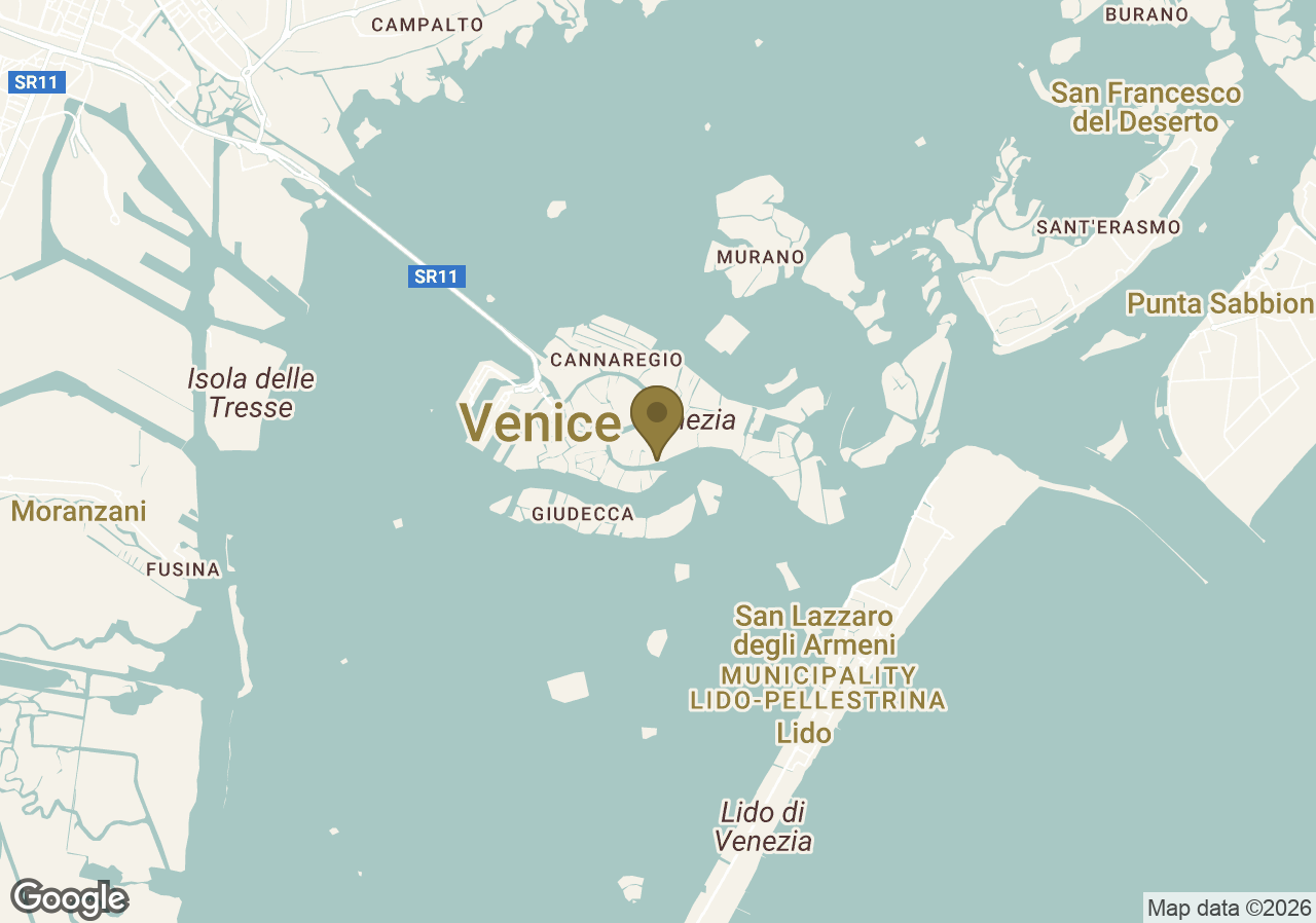 Map of St. Regis Venice