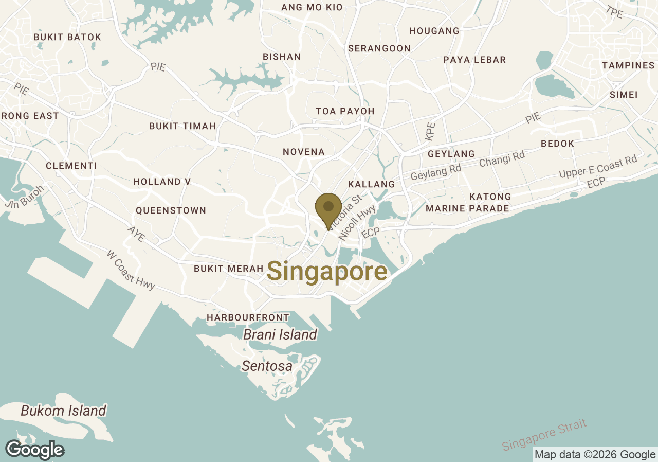 Map of The Capitol Kempinski Hotel Singapore