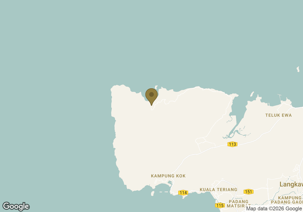 Map of The Datai Langkawi