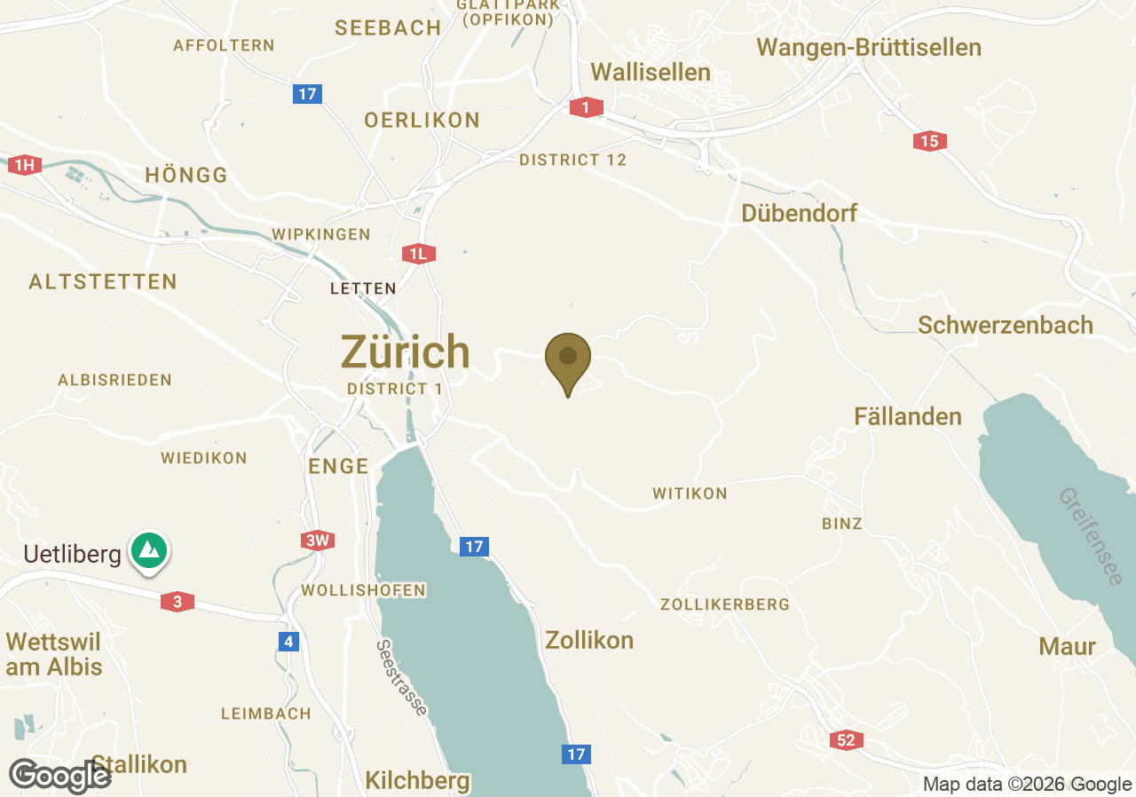 Map of The Dolder Grand