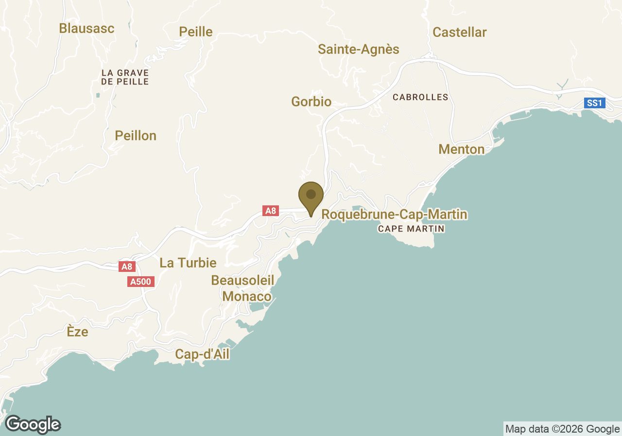 Map of The Maybourne Riviera