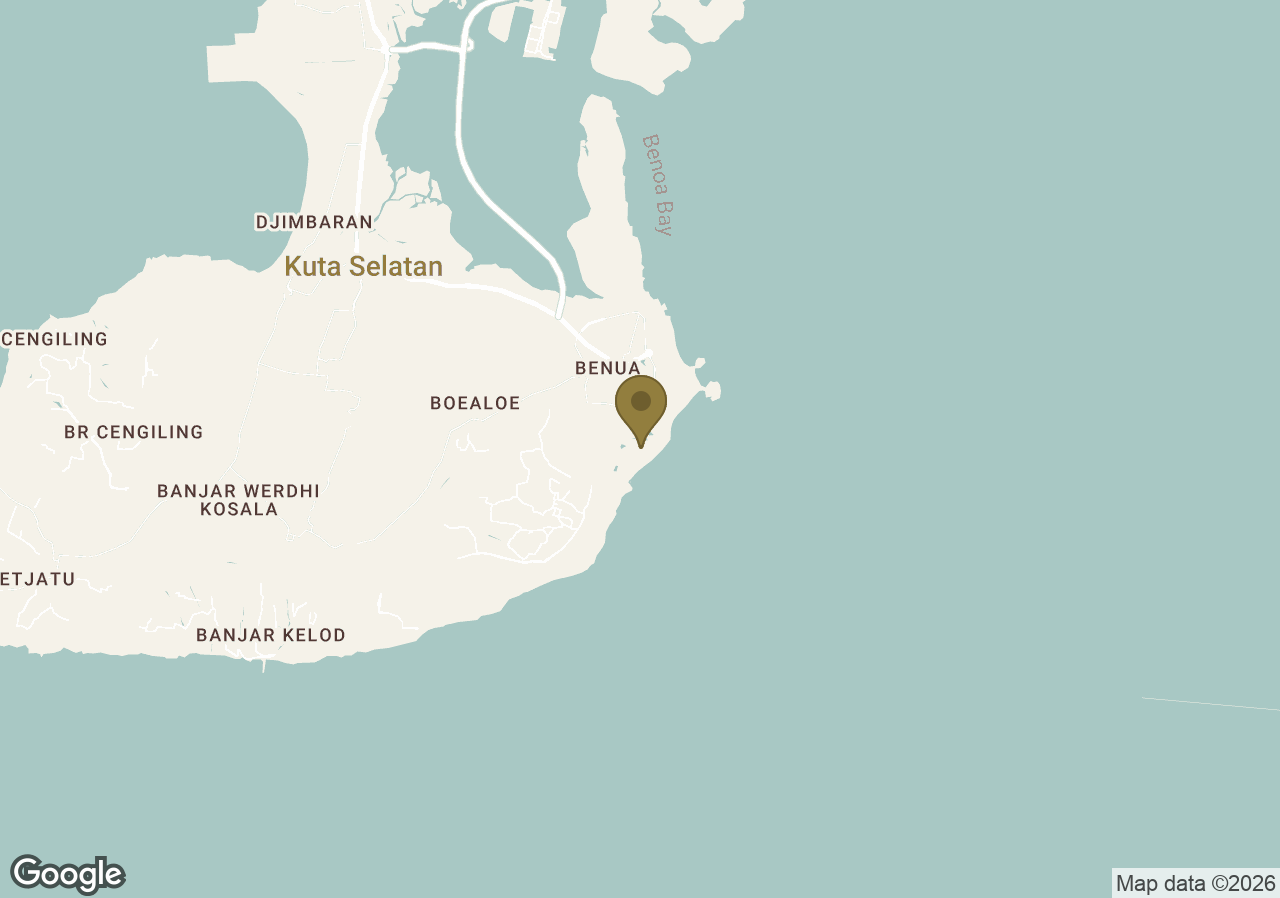 Map of The St. Regis Bali Resort