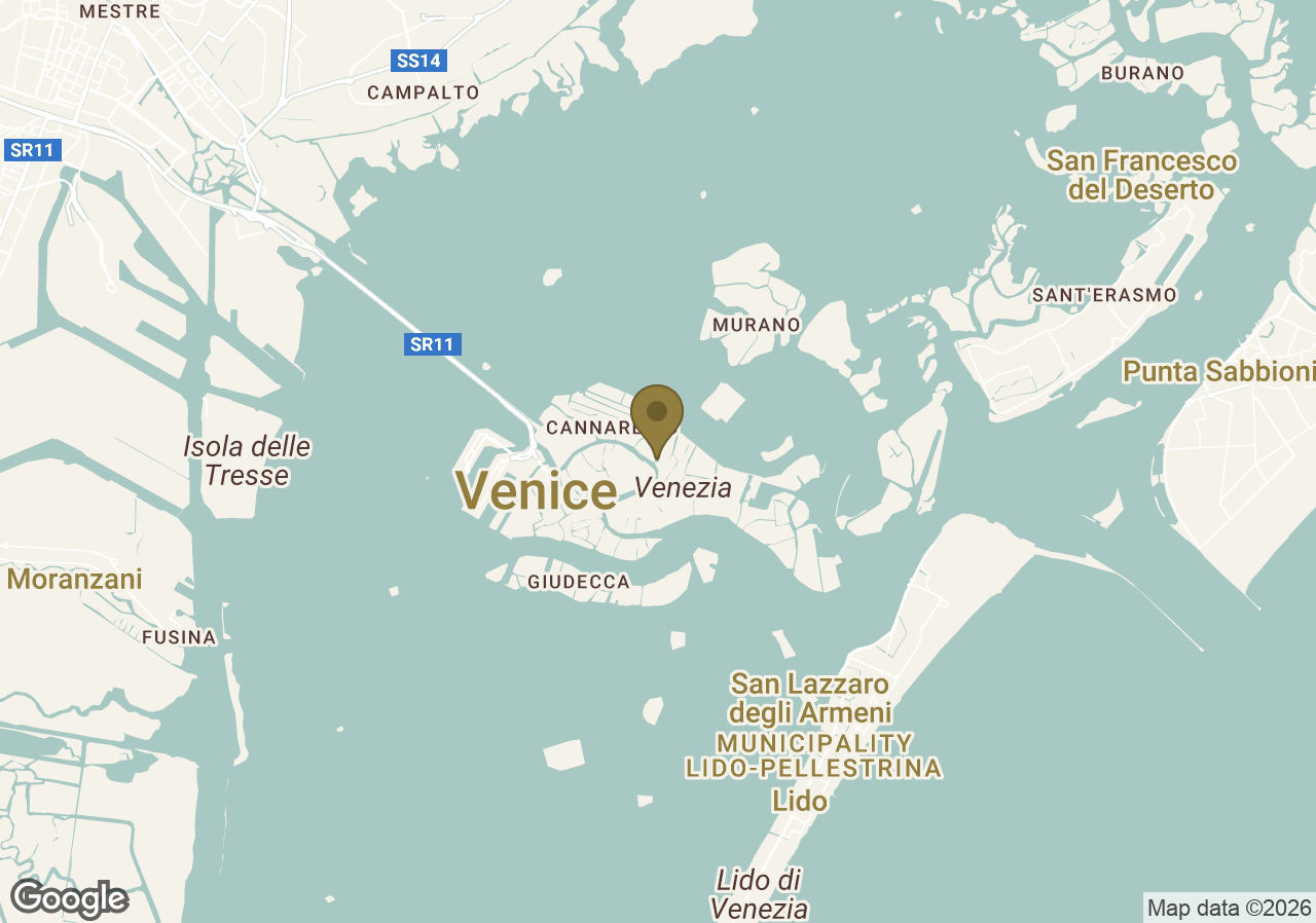Map of The Venice Venice Hotel