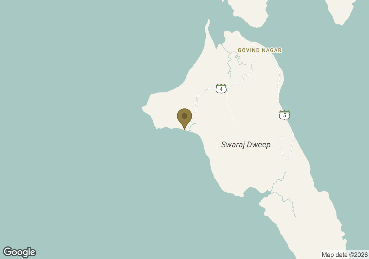 Map of Taj Exotica Andamans