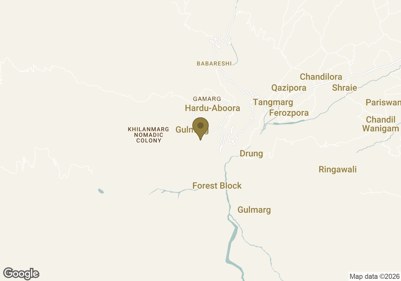 Map of The Khyber Himalayan Resort